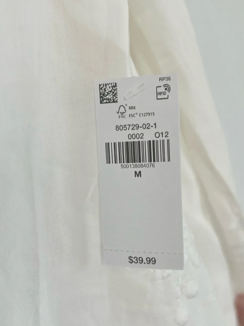 Old Navy Floral Embroidered Boho Blouse